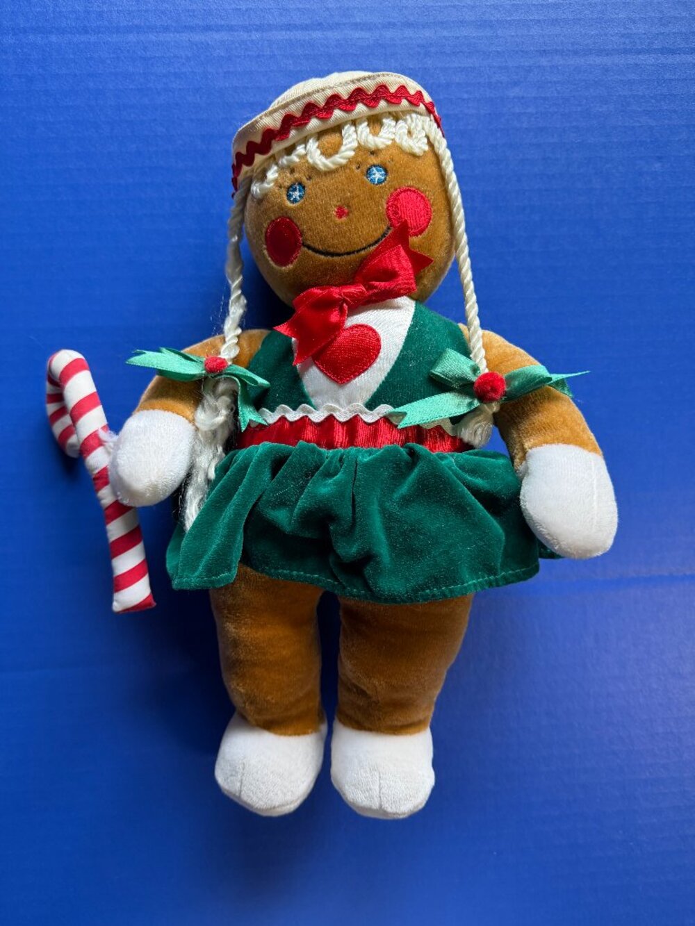 RARE 1990 Target Gingerbread Girl Plush Doll Vintage Nostalgia 13.5"